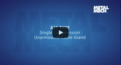 A2F Type Single Compression Cable Gland Video